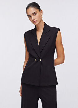 Siyah Jarse Yelek ürünü görüntülemek için tıklayınız