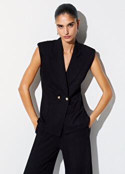 Siyah Jarse Yelek ürünü görüntülemek için tıklayınız