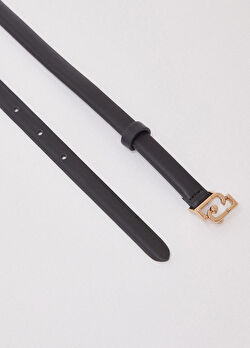 Siyah Logo Toka 1.5 Cm Ince Kemer ürünü görüntülemek için tıklayınız