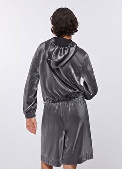 Gri Saten Ceket ürünü görüntülemek için tıklayınız