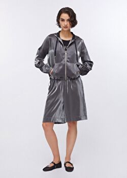 Gri Saten Ceket ürünü görüntülemek için tıklayınız