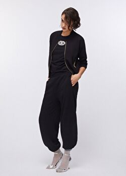 Fermuar ve Zincir Detaylı Sweatshirt ürünü görüntülemek için tıklayınız