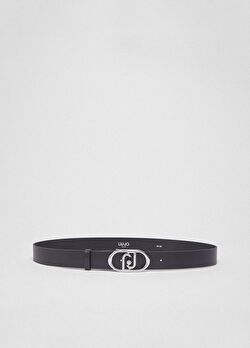 Siyah Logo Tokalı  Deri 3.5 Cm Kemer ürünü görüntülemek için tıklayınız