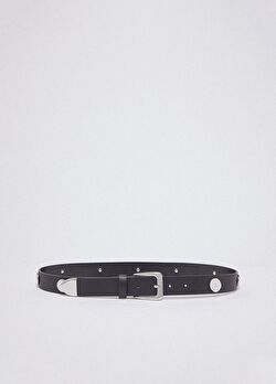 Siyah Deri Troklu 3 Cm Kemer ürünü görüntülemek için tıklayınız