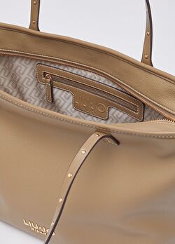 Bej Deri Büyük Boy Tote Çanta ürünü görüntülemek için tıklayınız