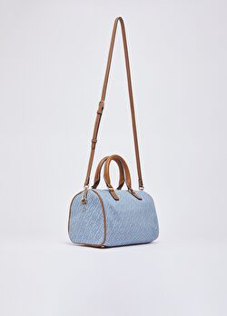 Soluk Mavi Küçük Satchel Çanta ürünü görüntülemek için tıklayınız