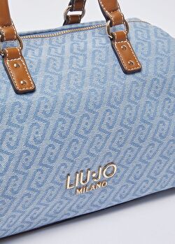 Soluk Mavi Küçük Satchel Çanta ürünü görüntülemek için tıklayınız