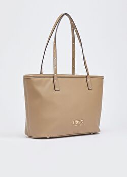 Kahverengi Küçük Tote Çanta ürünü görüntülemek için tıklayınız