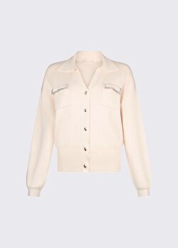 Açık Sarı Açık Yaka Örme Üst ürünü görüntülemek için tıklayınız