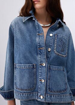 Mavi Yeni Oversize Denim Ceket ürünü görüntülemek için tıklayınız