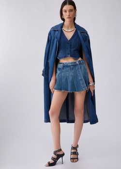 Denim Şort Etek ürünü görüntülemek için tıklayınız