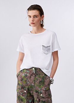 Beyaz Kısa Kollu Moda Tişört ürünü görüntülemek için tıklayınız