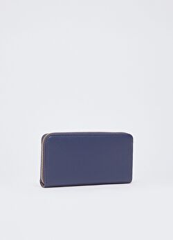 Lacivert Büyük Fermuarlı Cüzdan ürünü görüntülemek için tıklayınız