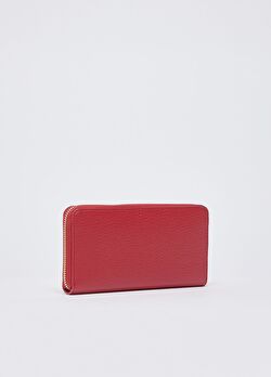 Kırmızı Büyük Fermuarlı Cüzdan ürünü görüntülemek için tıklayınız
