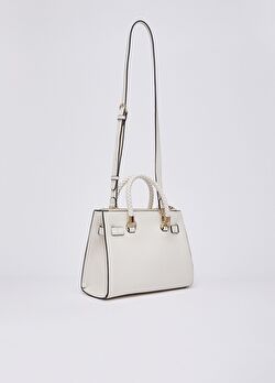 Krem Küçük Satchel Çanta ürünü görüntülemek için tıklayınız