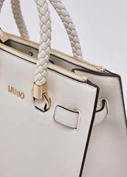 Krem Küçük Satchel Çanta ürünü görüntülemek için tıklayınız