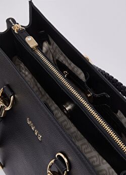 Siyah Orta Boy Tote Çanta ürünü görüntülemek için tıklayınız