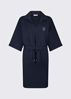 Lacivert Jersey Birleşik Elbise ürünü görüntülemek için tıklayınız