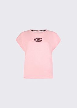 Pembe Kısa Kollu Moda Tişört ürünü görüntülemek için tıklayınız