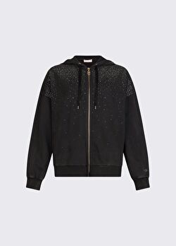 Taşlı Kapuşonlu Sweatshirt ürünü görüntülemek için tıklayınız