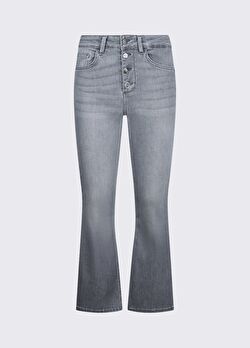 Yüksek Bel Bootcut Jean ürünü görüntülemek için tıklayınız