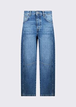 Mavi Pens Detaylı Denim Pantolon ürünü görüntülemek için tıklayınız