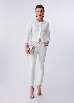 İşlemeli Skinny Pantolon ürünü görüntülemek için tıklayınız