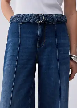 Kemerli Flare Jean ürünü görüntülemek için tıklayınız