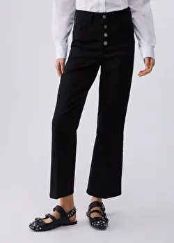 Siyah B.Up Princess Yüksek Bel Denim ürünü görüntülemek için tıklayınız