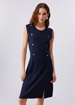 Lacivert Jersey Birleşik Elbise ürünü görüntülemek için tıklayınız