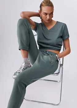 Yeşil Jersey Uzun Pantolon ürünü görüntülemek için tıklayınız