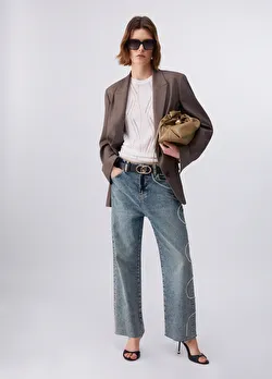 Kahverengi Oversize Blazer ürünü görüntülemek için tıklayınız