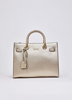 Altın Rengi Orta Boy Tote Çanta ürünü görüntülemek için tıklayınız