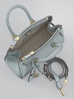 Açık Gri Küçük Satchel Çanta ürünü görüntülemek için tıklayınız