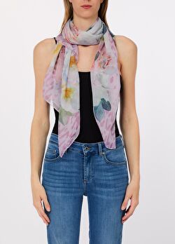 Açık Pembe Peony Animalier Fular ürünü görüntülemek için tıklayınız