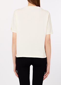 Beyaz / Yeşil Kısa Kollu Moda Tişört ürünü görüntülemek için tıklayınız