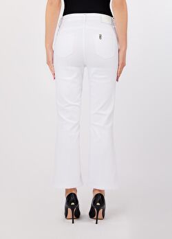 Beyaz B.Up Princess Yüksek Bel Denim ürünü görüntülemek için tıklayınız