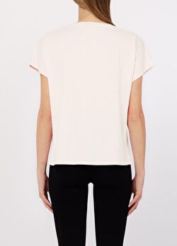 Beyaz Kısa Kollu Moda Tişört ürünü görüntülemek için tıklayınız