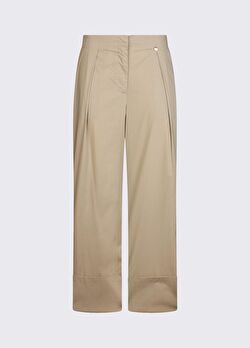 Flare Poplin Pantolon ürünü görüntülemek için tıklayınız