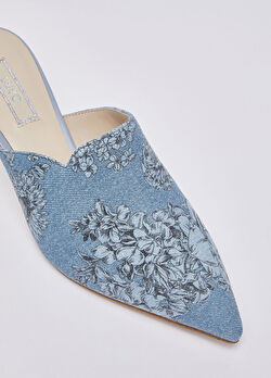 Denim Topuklu Terlik ürünü görüntülemek için tıklayınız