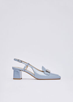 Deri Slingback Topuklu Makosen ürünü görüntülemek için tıklayınız