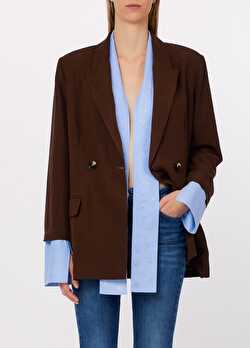 Fularlı Blazer Ceket ürünü görüntülemek için tıklayınız