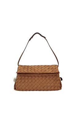 Koyu Kahverengi Orta Boy El Çantası ürünü görüntülemek için tıklayınız