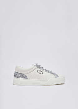 Simli Monogramlı Sneaker ürünü görüntülemek için tıklayınız