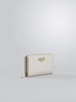 Krem Büyük Zip-Around Cüzdan ürünü görüntülemek için tıklayınız