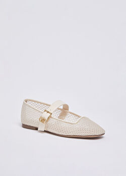 Süt Beyazı File Balerin ürünü görüntülemek için tıklayınız