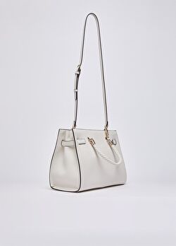 Krem Orta Boy Tote Çanta ürünü görüntülemek için tıklayınız