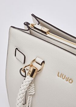 Krem Orta Boy Tote Çanta ürünü görüntülemek için tıklayınız