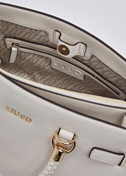 Krem Orta Boy Tote Çanta ürünü görüntülemek için tıklayınız