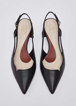 Siyah Nappa Slingback ürünü görüntülemek için tıklayınız